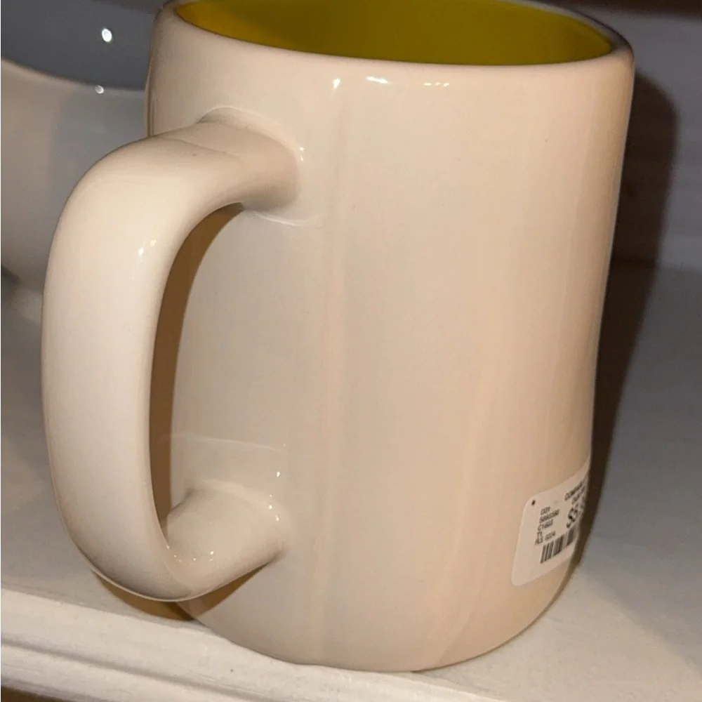 NWT SET of 2 RAE DUNN Ceramic Tea/Coffee Mugs/Cups HELLO SUNSHINE/SUN PLEASE - Picture 6 of 7